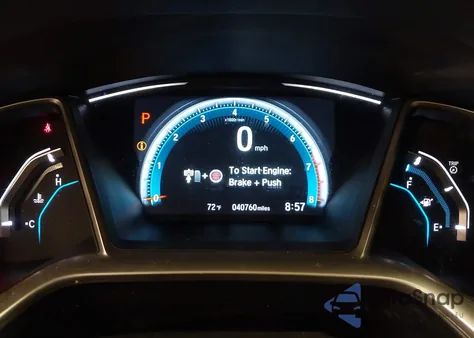 2016 Honda Civic Ex из США, поврежденный, VIN 19XFC2F76GE244156